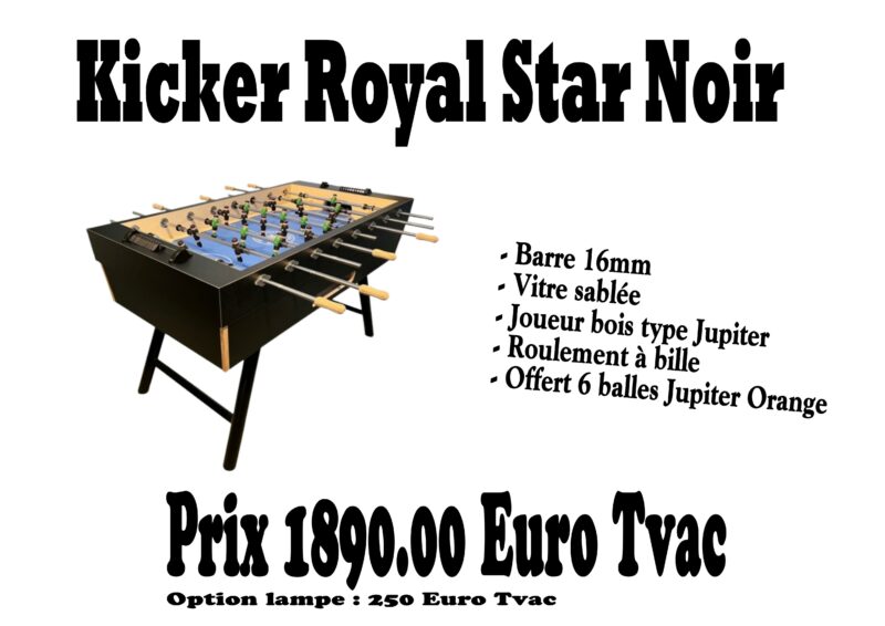 Kicker Royal Star noir – Image 2